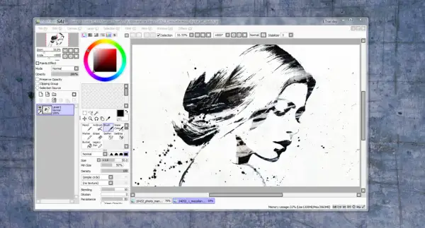 Jak malować w Paint Tool Sai - proste techniki dla początkujących