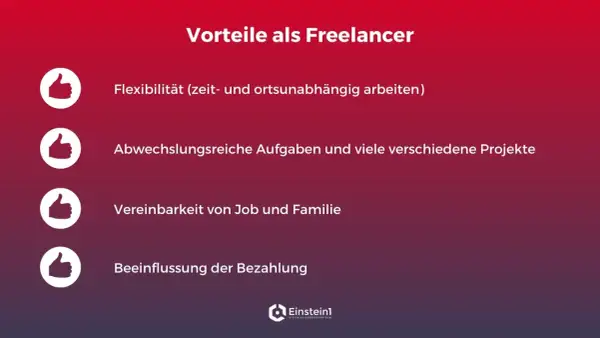 Vorteile als Freelancer: Flexibilität, abwechslungsreiche Projekte, Familienfreundlichkeit & Einfluss auf Bezahlung. So definierst du, was ist ein Freiberufler.