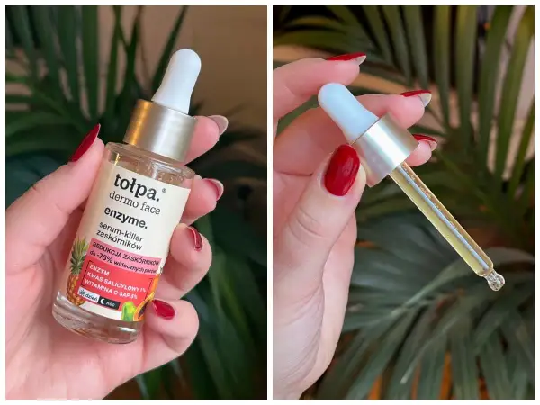 Serum z kwasem salicylowym 1% od Tołpy, które pomoże Ci pozbyć się zaskórników. Idealny wybór, jeśli zastanawiasz się, jaki kwas na zaskórniki będzie najskuteczniejszy.