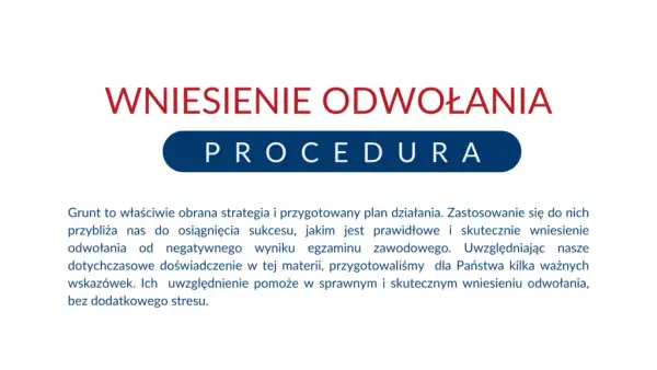 Niezdany Egzamin Zawodowy? Sprawdź, Co Dalej i Jak Się Odwołać