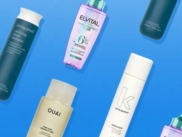 Verschiedene Shampoos und Sprays, die helfen, extrem fettige Haare zu bekämpfen.