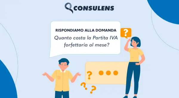 Due persone perplesse si chiedono i **costi di gestione** della Partita IVA forfettaria.