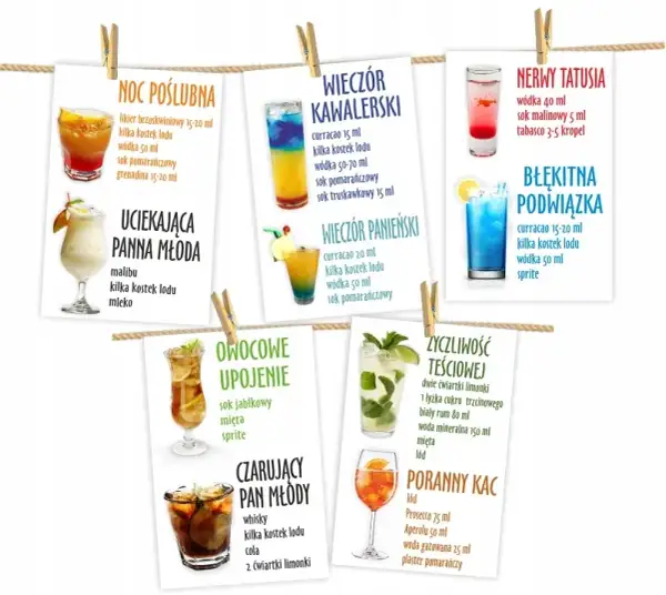 Drinki karta - odkryj najlepsze przepisy i pomysły na zabawę