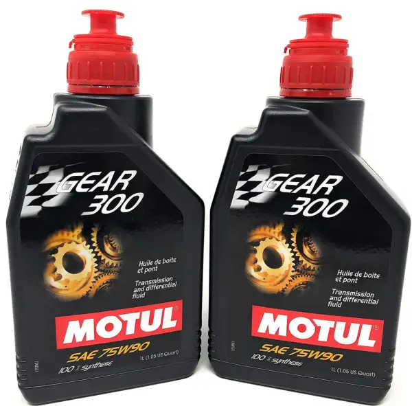 Motul Gear 300 75W90 LS - Najlepszy olej do skrzyń biegów wyścigowych