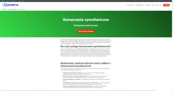 Tłumaczenia symultaniczne i konsekutywne – profesjonalne wsparcie językowe dla Twoich międzynarodowych projektów.