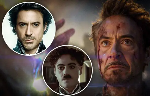 Robert Downey Jr. i hans ikoniska roller, från Sherlock Holmes till Charlie Chaplin och Iron Man. En hyllning till filmer med Robert Downey Jr.