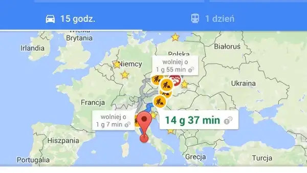 Włochy samochodem: Która trasa najlepsza? Koszty, czas, porady