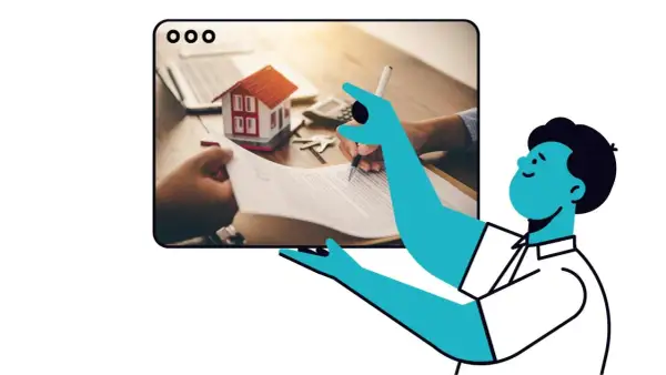 Firma contratto mutuo con garante, anche se si è un cattivo pagatore, per l'acquisto di una casa.