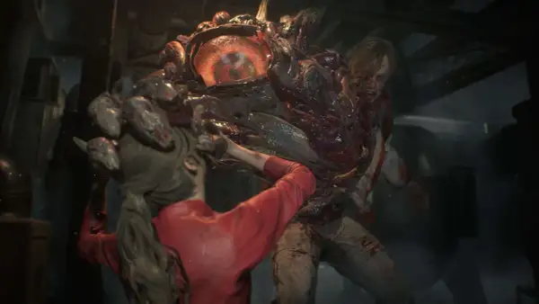Claire walczy z potworem w Resident Evil 2. Ten poradnik pomoże Ci przetrwać.