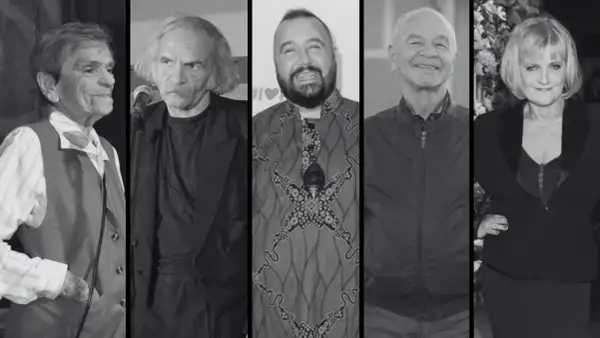 Świat według Kiepskich obsada: Andrzej Grabowski, Dariusz Gnatowski, Ryszard Kotys, Renata Kaczoruk, Bohdan Łazuka.