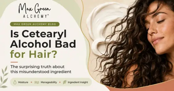 Capelli ricci e crema per capelli. Scopri se il cetearyl alcohol è dannoso per i tuoi capelli e la verità su questo ingrediente.