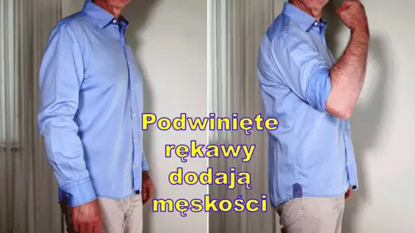 Jak zawinąć rękawy w koszuli, aby wyglądać elegancko i stylowo