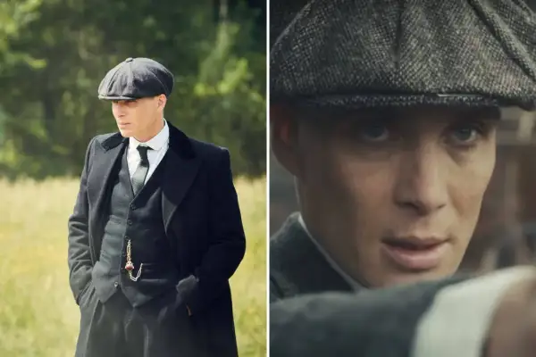 Mężczyzna w kaszkiecie i eleganckim płaszczu, idealne kaszkiet męski stylizacje.
