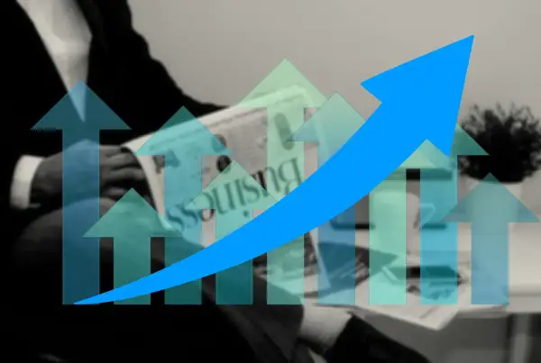Giełda papierów wartościowych co to? Wzrosty na wykresie, symbolizujące sukcesy na rynku finansowym.