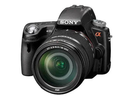 Lustrzanka Sony α33 - szczegółowa recenzja, problemy i porady użytkowników