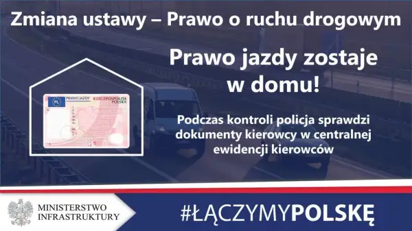 Pozytywny wynik egzaminu na prawo jazdy! Nowe przepisy o ruchu drogowym oznaczają, że dokument pozostaje w domu, a policja sprawdzi dane w centralnej ewidencji.