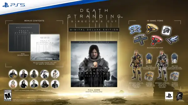 Death Stranding content: Co to? Director's Cut, Cyberpunk, Social Strand System