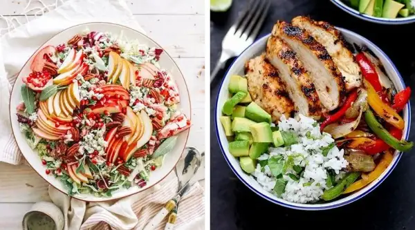 Sałatka z kurczakiem: 250 czy 900 kcal? Zrób ją zdrowo!