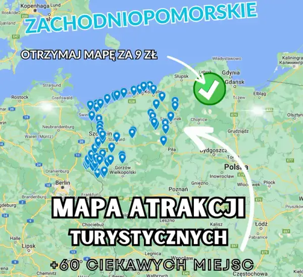 Najciekawsze atrakcje w zachodniopomorskim, które musisz zobaczyć