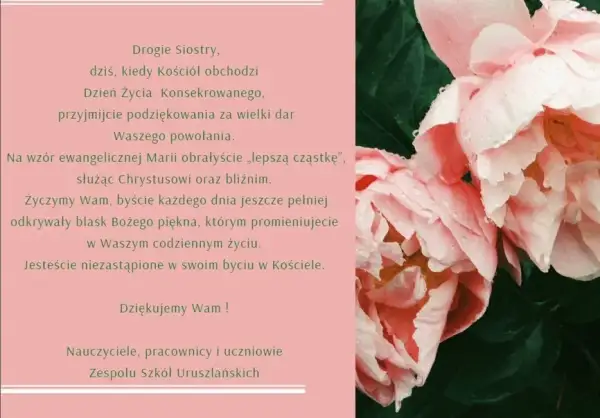 Życzenia na Dzień Życia Konsekrowanego: Znajdź idealne słowa!