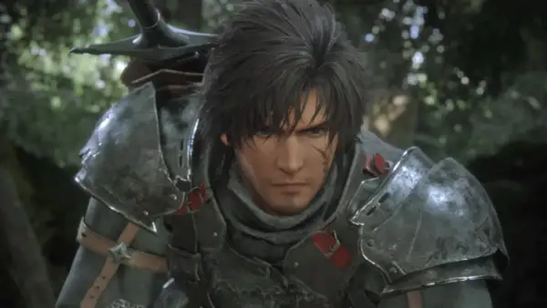 Clive z Final Fantasy XVI w zbroi, gotowy do walki. Ten poradnik pomoże Ci odkryć wszystkie sekrety gry.