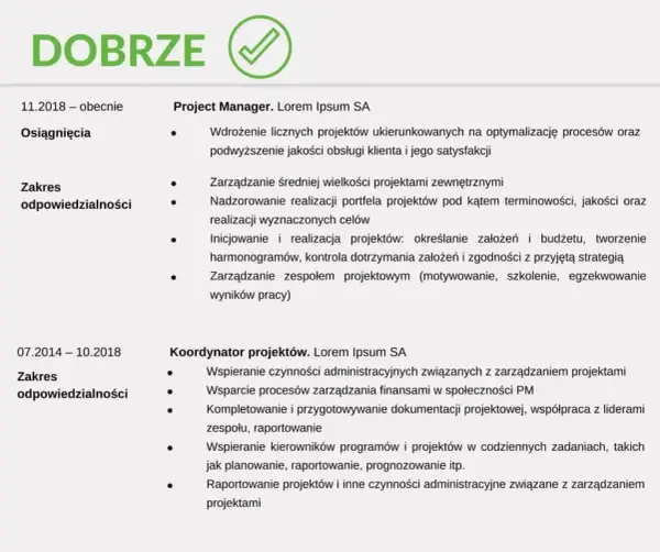 Gotowy wzór CV 2025: Jak napisać i zoptymalizować pod ATS