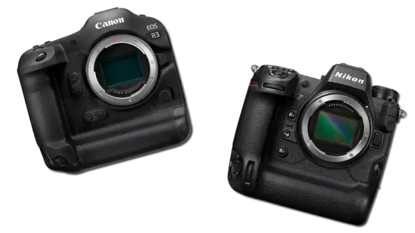 Dwa profesjonalne aparaty: Canon EOS R3 i Nikon Z9. Który wybierzesz?