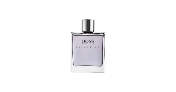 Elegancka butelka perfum Hugo Boss Selection.