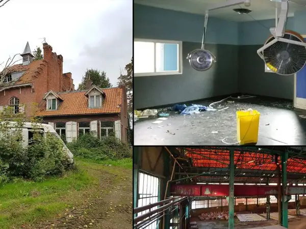 Exploration urbex à Roubaix : une maison abandonnée, une salle d'opération désaffectée et une ancienne usine.