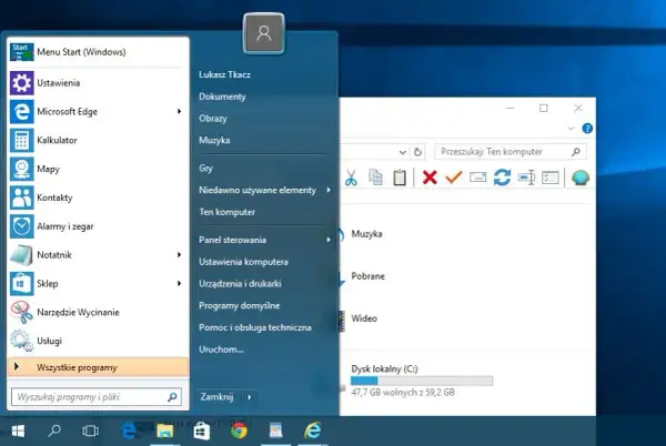 Jak wyłączyć kafelki w Windows 10 i przywrócić klasyczny wygląd