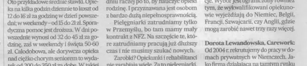 Ile zarabia opiekunka osób starszych na godzinę? Sprawdź stawki!