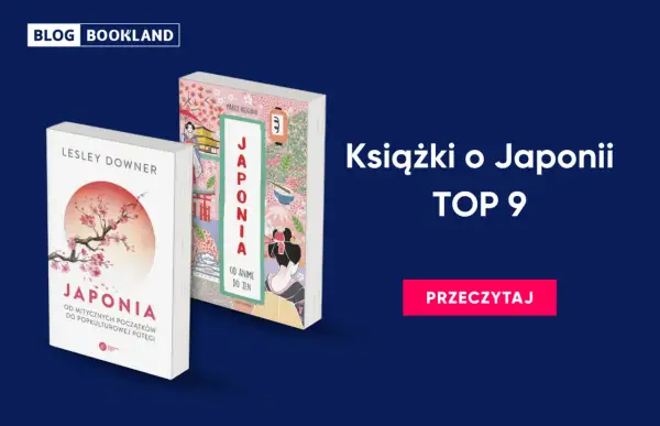Dwie książki o Japonii, jedna z kwitnącą wiśnią, druga z motywami anime i zen. Idealne dla miłośników kultury Kraju Kwitnącej Wiśni.