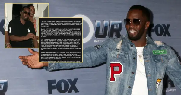 Sean Combs z dziećmi w żałobie po stracie matki. Rodzina prosi o szacunek i spokój.
