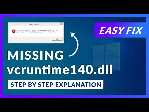 Jak naprawić błąd VCRuntime140 DLL w Windows 10: Skuteczne metody 