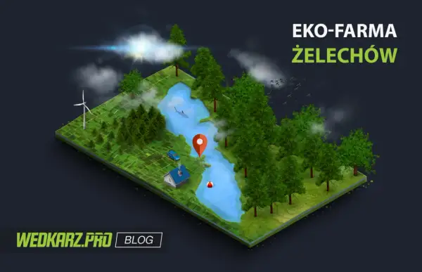 Eko-farma Żelechów: malownicze łowisko z domkiem, samochodem i wiatrakiem. Idealne miejsce na relaks i wędkowanie.