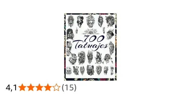 Colección de 700 diseños de tatuajes, perfectos para inspirar a tattoo artists. Incluye retratos, calaveras y motivos florales.