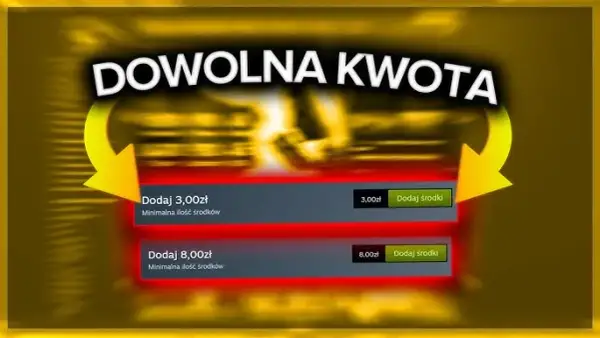 Jak doładować Steam za 10 zł bez wydawania 20 zł i oszczędzić