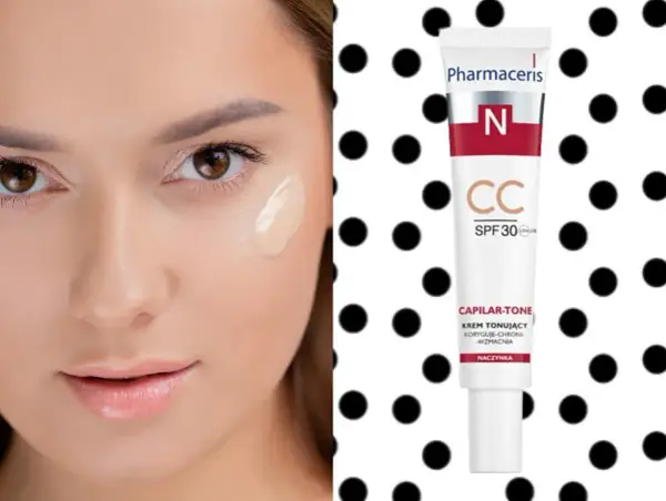Krem CC Pharmaceris CAPILAR-TONE SPF 30 to sekret pięknej cery. Zapewnia krycie i ochronę, idealny dla skóry naczynkowej.