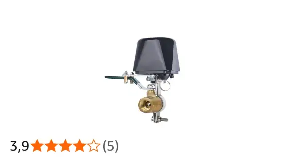 Robinet motorisé pour une coupure d'eau automatique en cas de fuite.