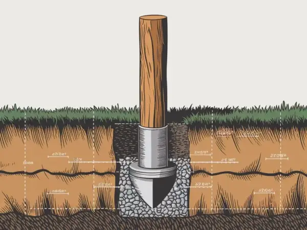Jak głęboki fundament pod ogrodzenie, aby uniknąć kosztownych napraw
