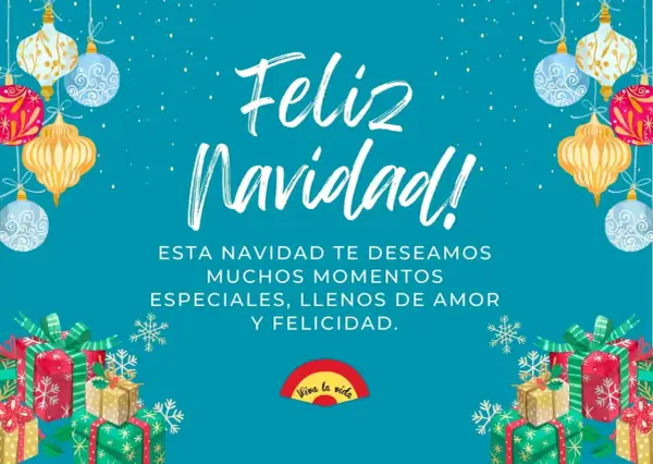 Wesołych Świąt! Co znaczy feliz navidad? To życzenia radosnych, pełnych miłości i szczęścia chwil w świątecznym czasie, ozdobionym bombkami i prezentami.