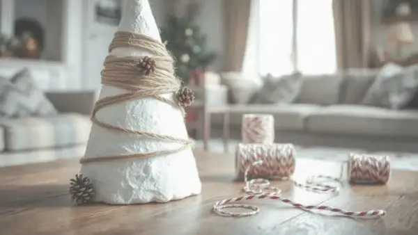 Choinka ze styropianu DIY: Stwórz własną, unikalną dekorację!