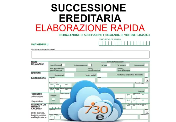 Modello successione ereditaria. Scopri quanto costa successione al CAF per una rapida elaborazione.
