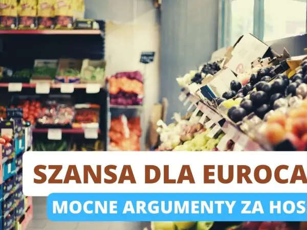Szeroki wybór świeżych owoców i warzyw w sklepie, sugerujący potencjalne zyski dla eurocash akcje.