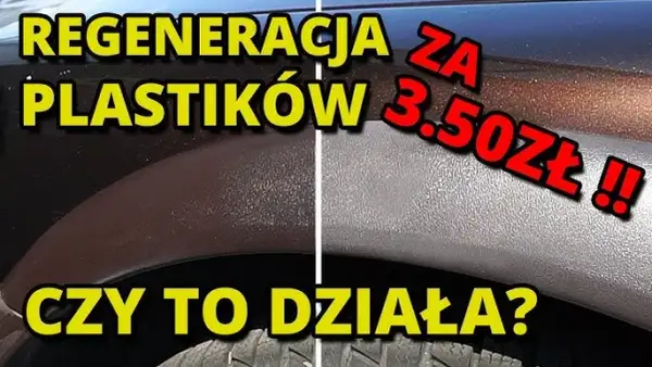Jak odświeżyć plastikowe zderzaki i przywrócić im nowy blask