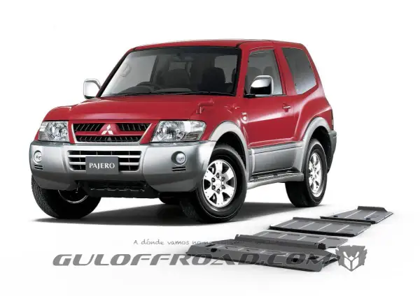 Mitsubishi Montero V60 preparado, listo para la aventura. Protecciones de bajos y un diseño robusto para conquistar cualquier terreno.