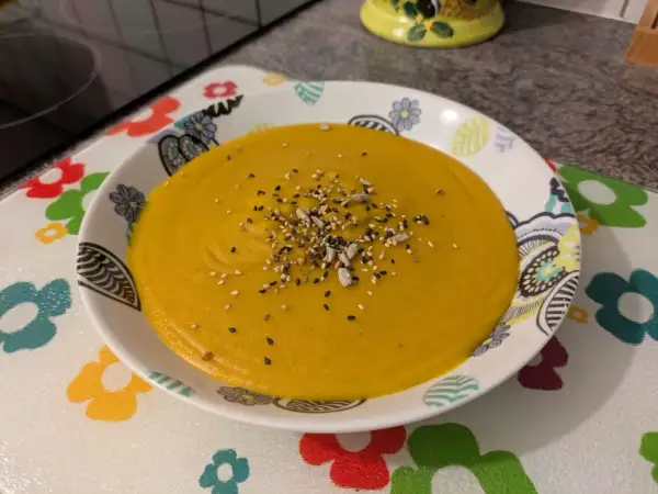 Ma soupe potimarron au blender chauffant : rapide & inratable !