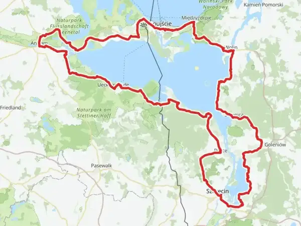 Trasa rowerowa wokół Zalewu Szczecińskiego, przez parki narodowe i malownicze miejscowości. Idealna na turystykę rowerową.