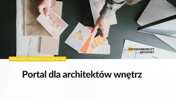 Ręce projektanta wnętrz wybierają inspiracje i próbki kolorów. PKD projektowanie wnętrz to portal dla architektów.
