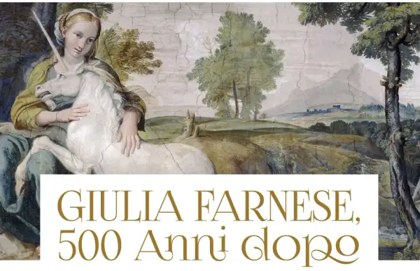 Ritratto di Giulia Farnese con unicorno, attribuito a Pinturicchio.